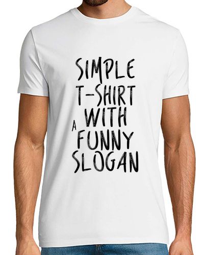 Camiseta Simple t-shirt with a funny slogan - Chico - latostadora.com - Modalova