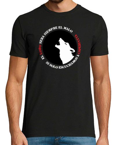 Camiseta El lobo sera siempre el malo - latostadora.com - Modalova