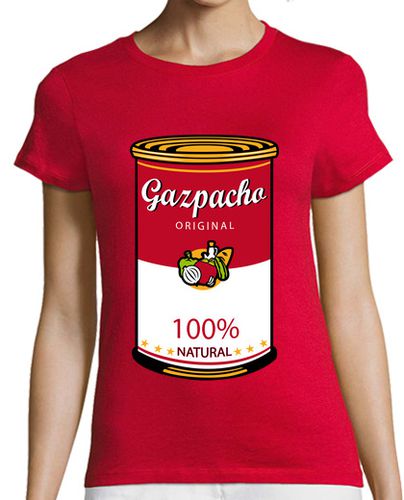 Camiseta mujer Gazpacho soup - latostadora.com - Modalova