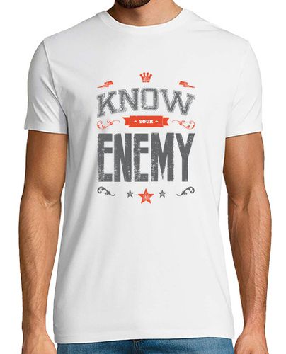 Camiseta conocer a su hombre camiseta enemigo - latostadora.com - Modalova
