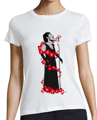 Camiseta mujer Billie Holiday - latostadora.com - Modalova