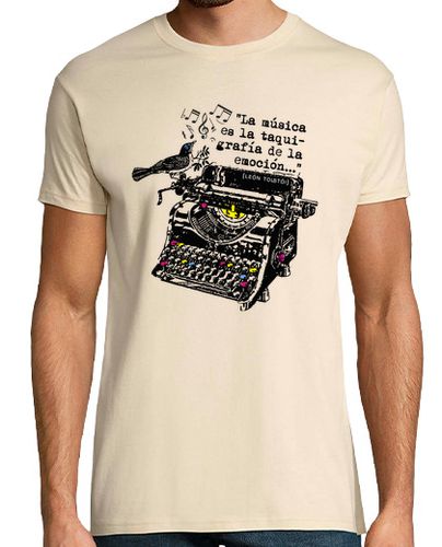 Camiseta Tolstoi Taquigrafía - latostadora.com - Modalova