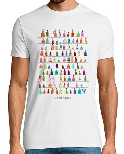 Camiseta Camiseta 99 botellas de cerveza - latostadora.com - Modalova