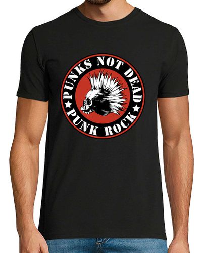 Camiseta Punks Not Dead - latostadora.com - Modalova