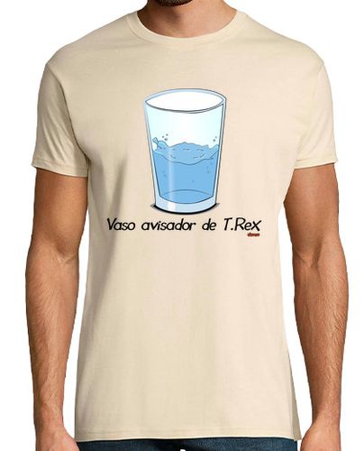 Camiseta Hombre Manga Corta Vaso avisador de T.Rex laTostadora - latostadora.com - Modalova