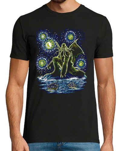 Camiseta Hombre Manga Corta Night of Cthulhu laTostadora - latostadora.com - Modalova