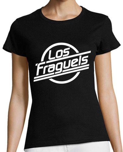 Camiseta mujer Los Fraguels Logo blanco - Mujer - latostadora.com - Modalova