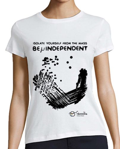 Camiseta mujer Be μindependent - latostadora.com - Modalova