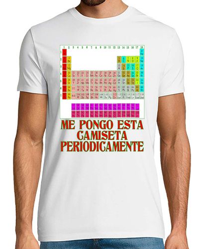 Camiseta Hombre Manga Corta TABLA PERIODICA laTostadora - latostadora.com - Modalova