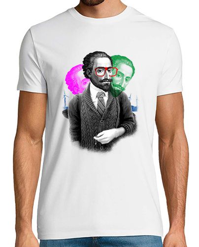 Camiseta Hombre Manga Corta Miguel de Cervantes, mola laTostadora - latostadora.com - Modalova