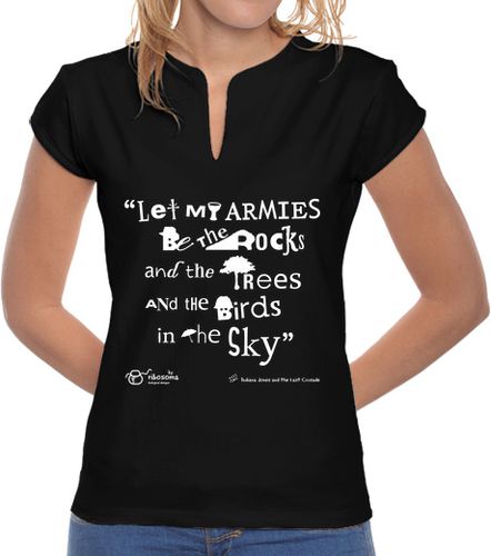 Camiseta mujer Let my armies be - latostadora.com - Modalova
