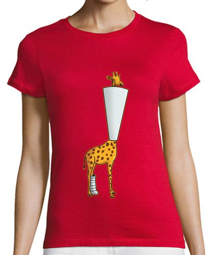 Camiseta mujer Mal de altura (contorno) - latostadora.com - Modalova