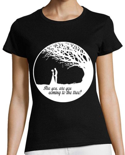 Camiseta mujer El árbol del ahorcado - Hunger Games - latostadora.com - Modalova