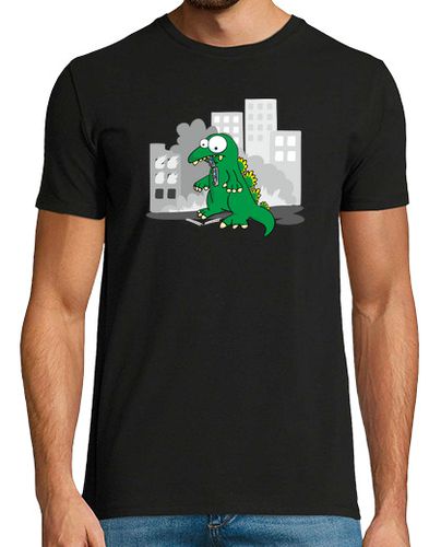 Camiseta Godzilla (fondo oscuro) - latostadora.com - Modalova