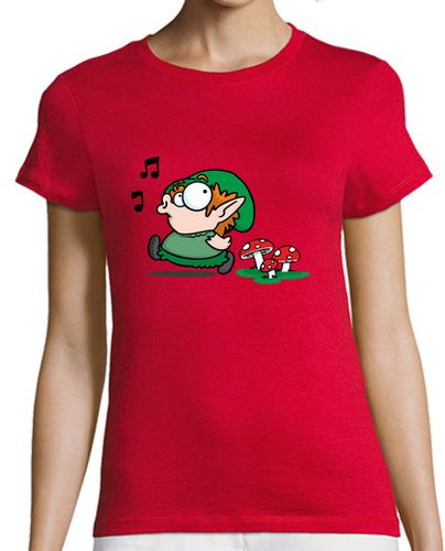 Camiseta Mujer Manga Corta Trasno silbando laTostadora - latostadora.com - Modalova