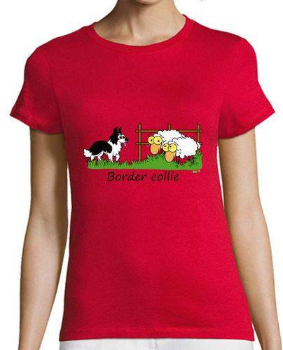 Camiseta mujer border vs sheeps - latostadora.com - Modalova