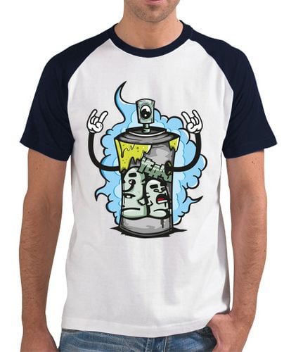 Camiseta Hombre Estilo Béisbol Graffiti monster laTostadora - latostadora.com - Modalova