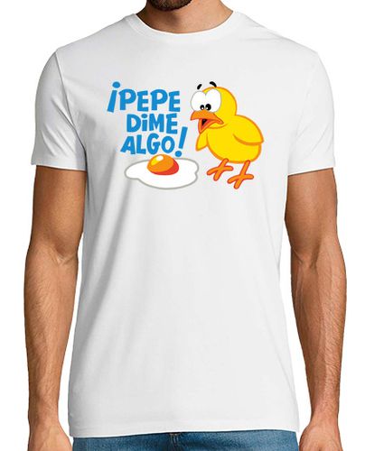 Camiseta Pepe Dime Algo - Pollito y Huevo - latostadora.com - Modalova