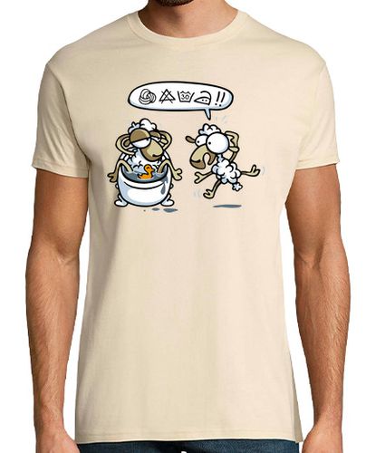 Camiseta Hombre Manga Corta Oveja como una Cabra laTostadora - latostadora.com - Modalova