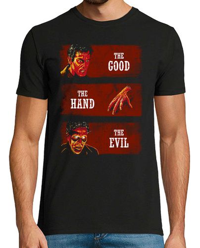 Camiseta The Good the Hand and the Evil laTostadora - latostadora.com - Modalova