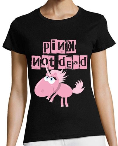 Camiseta Mujer Manga Corta rosa no ha muerto laTostadora - latostadora.com - Modalova