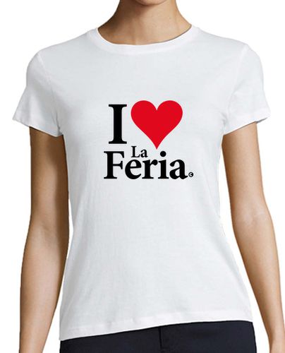 Camiseta mujer I love la feria - latostadora.com - Modalova