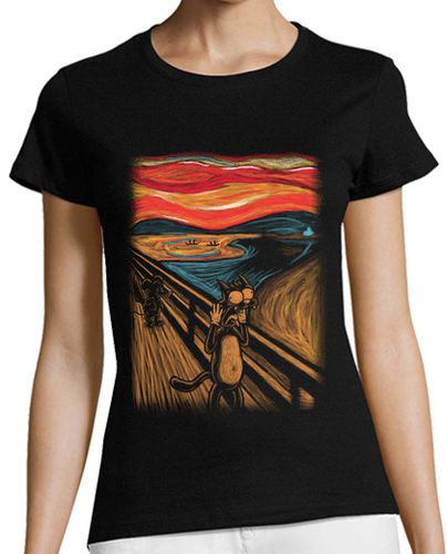 Camiseta mujer Scream in Springfield laTostadora - latostadora.com - Modalova