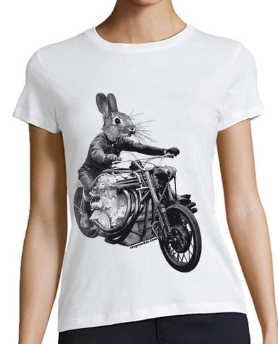 Camiseta mujer Fast Rabbit 2 - latostadora.com - Modalova