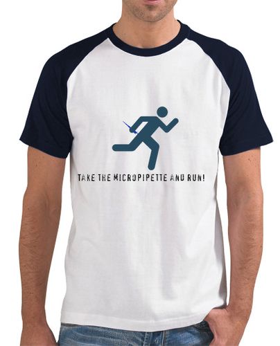 Camiseta Take The Micropipette And Run - latostadora.com - Modalova