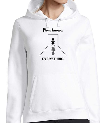 Sudadera Con Capucha Para Mujer Mom knows everything laTostadora - latostadora.com - Modalova