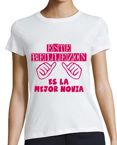 Camiseta Mujer Manga Corta NOVIA Cooltee MEJOR NOVIA. La tostadora laTostadora - latostadora.com - Modalova