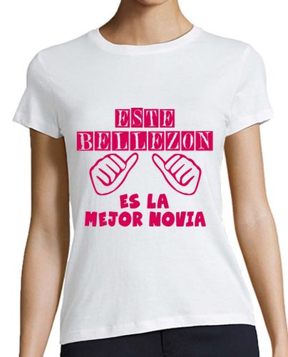 Camiseta mujer NOVIA Cooltee MEJOR NOVIA. La tostadora - latostadora.com - Modalova