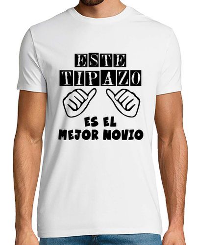 Camiseta NOVIO Cooltee MEJOR NOVIO. La tostadora - latostadora.com - Modalova