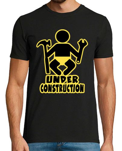 Camiseta Cooltee BEBE EN CONSTRUCCION . Solo disponible en latostadora - latostadora.com - Modalova