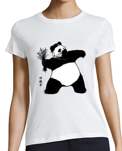 Camiseta mujer lanzador de bambú para mujer blanca - latostadora.com - Modalova