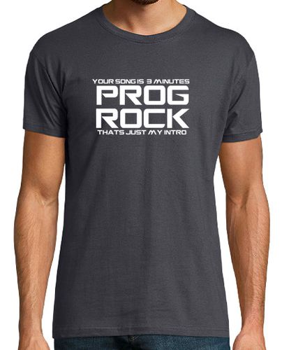 Camiseta Hombre Manga Corta rock progresivo 3 minutos laTostadora - latostadora.com - Modalova