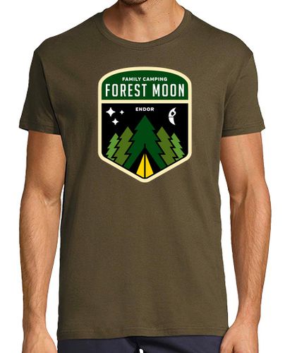 Camiseta bosque luna de camping - latostadora.com - Modalova