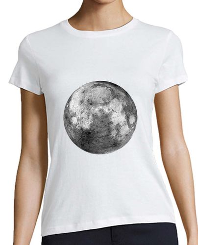 Camiseta Mujer Manga Corta Luna ♀ laTostadora - latostadora.com - Modalova