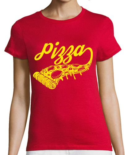 Camiseta mujer porque la pizza - latostadora.com - Modalova