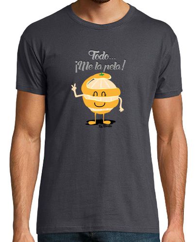 Camiseta Hombre Manga Corta ¡Todo me la pela! laTostadora - latostadora.com - Modalova