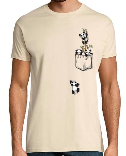 Camiseta Hombre Manga Corta pandas bolsillo laTostadora - latostadora.com - Modalova