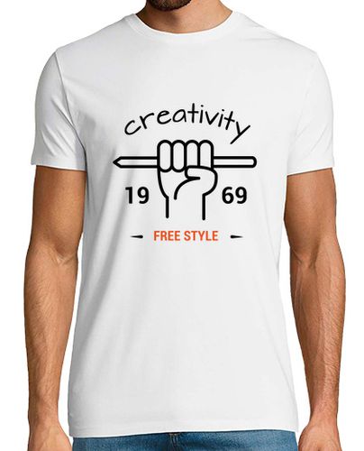 Camiseta Creativity 1969 Free Style - latostadora.com - Modalova