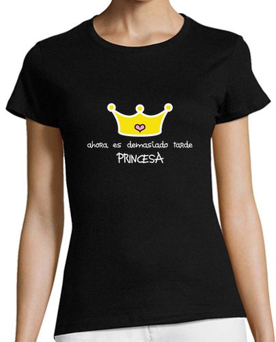 Camiseta mujer Princesa Chica - latostadora.com - Modalova
