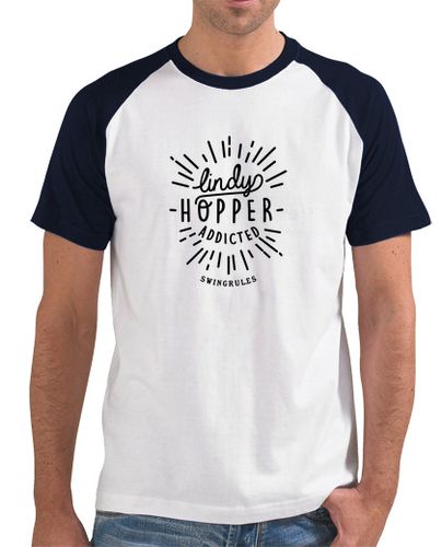 Camiseta LindyHopper addicted (black) laTostadora - latostadora.com - Modalova