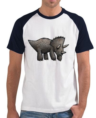 Camiseta Hombre Estilo Béisbol triceratops! béisbol laTostadora - latostadora.com - Modalova