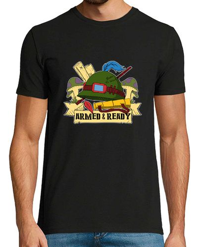 Camiseta Armed and Ready - latostadora.com - Modalova