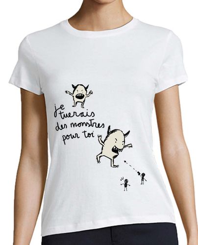 Camiseta mujer Monstres laTostadora - latostadora.com - Modalova