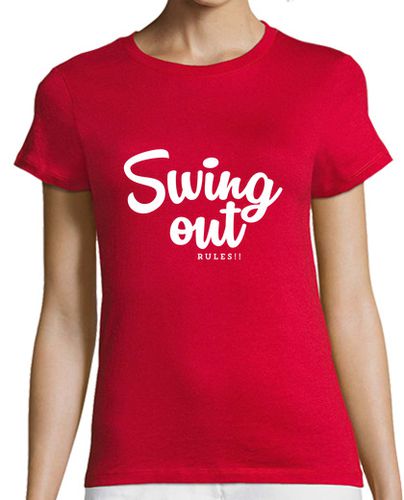 Camiseta Mujer Manga Corta Swing out rules! laTostadora - latostadora.com - Modalova