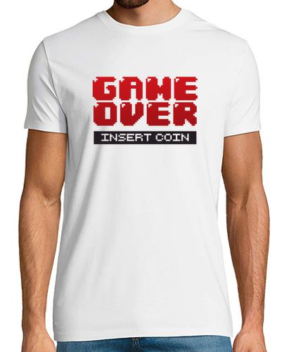 Camiseta Game Over - Retro & Vintage - latostadora.com - Modalova