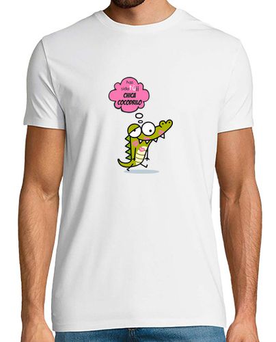 Camiseta Hombre Manga Corta Chica Cocodrilo laTostadora - latostadora.com - Modalova